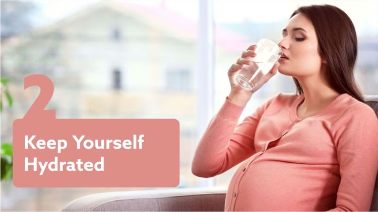 Keep Yourself Hydrated to control vomiting during pregnancy